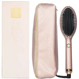 ghd glide smoothing hot brush with exclusive heat resistance bag- ghd sunsthetic collection