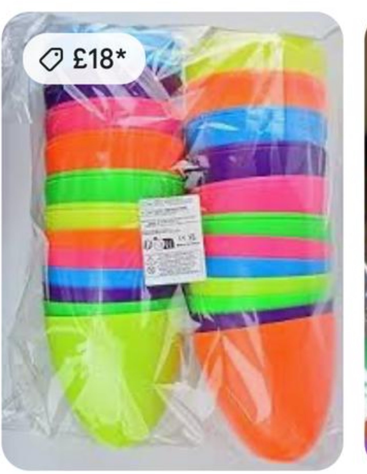 Big plastic Easter eggs 12 in a pack