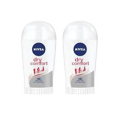 Nivea Dry Comfort Deostick
Deodorant 2 x 40 ml