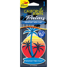 California Scents Palms New Car Air Freshener x6
